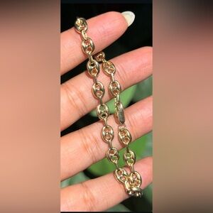 Stunning mariner bracelet 7.5” 6mm and 6.7 grams!